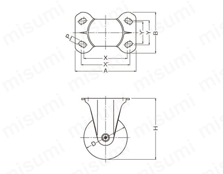 400 SR-Nの外形図