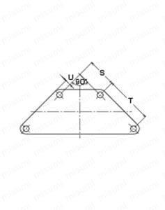ステンレス製キャスター 220E・215E 車輪径85-125mm 外径図3