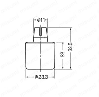 ソケット Sタイプ 外形図1