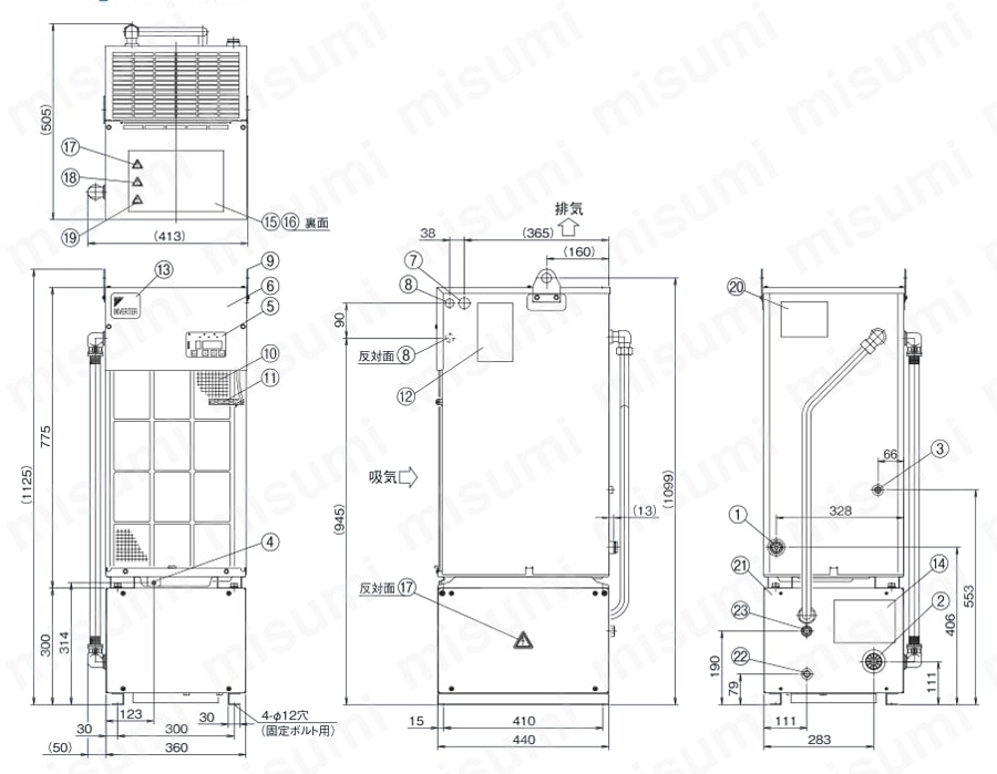 オイルコン AKZ※※9（主軸冷却用循環形） | ダイキン工業（油圧機器