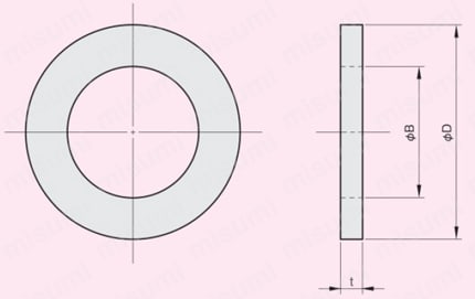ウレタンダンパー ノーマル 外形図