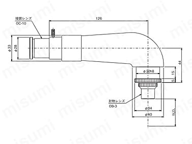 TS-L-2-10-5 | ツールスコープ L型鏡筒 | 中央精機 | MISUMI(ミスミ)