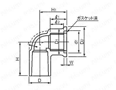 HIWL16 | 給水用配管資材 エスロン継手<HI-TS・ゴールド/TS HIWL16 | 給水用配管資材 エスロン継手<HI-TS・ゴールド/TS