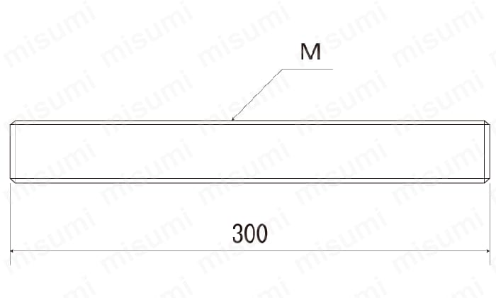 新着入荷の通販 寸切 ポリカーボネート 定尺=300 MISUMI(ミスミ) | SUNCO | 全ネジ・スタッドボルト