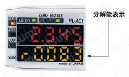 超小型レーザラインセンサ 商品特長詳細08