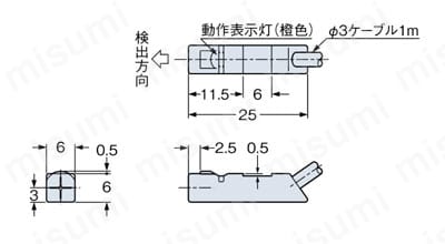 GX-F12A | 角型近接センサ［アンプ内蔵］ （GX-F/H） | Panasonic