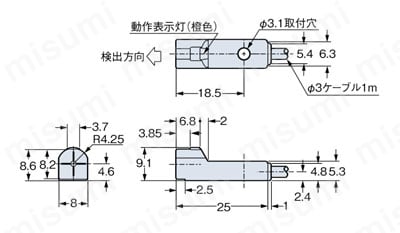 GX-F12A | 角型近接センサ［アンプ内蔵］ （GX-F/H） | Panasonic