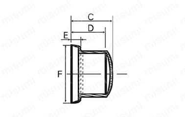 ナットキャップISO規格ワッシャー対応品（白）:関連画像