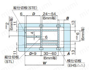 TKP形 プラケーブルベヤ（TKP91H80形） 外形図_04