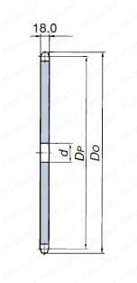 RS100 スプロケット 1Aタイプ 外形図_01