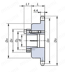 RS35 ロックスプロケット Sタイプ 外形図_01
