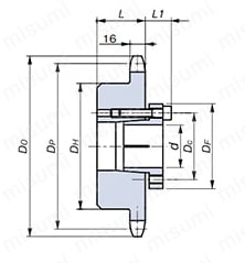 RS35 ロックスプロケット Sタイプ 外形図_02