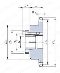 RS50 ロックスプロケット Sタイプ 外形図_01