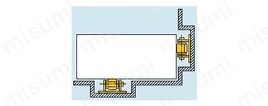 高級素材使用ブランド タフコロ（スチールローラ形） | TUF12 | MISUMI | 椿本チエイン その他