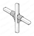 イレクター 取付部品 プラスチックジョイント J-104 使用例