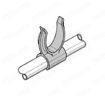 イレクター部品 取付部品 プラスチックジョイント J-129 使用例