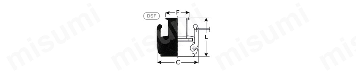 DSF型寸法図