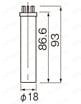 ピラニ真空計 GP-Gシリーズ WP-01外形図