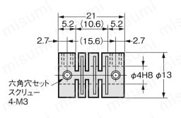 カプリング E69 E69-C04B外形図