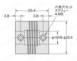 カプリング E69 E69-C10M外形図