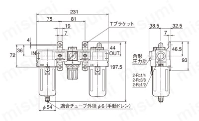 TAIYO FLRコンビネーション EFRL208(3871011)-