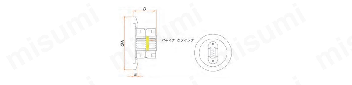 多ピン D-Sub MIL-C-24308:関連画像