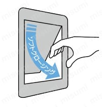 LAMP ステンレス鋼製 ダンパー付屑入投入口 AZ-GD型 蓋付 製品仕様03