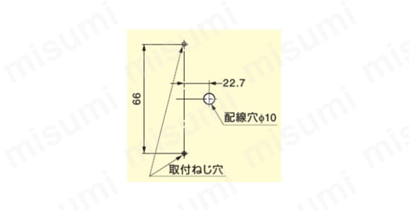 取付穴加工図
