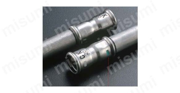 ステンレス鋼管用プレス式継手 SUSプレス ベアソケット:関連画像