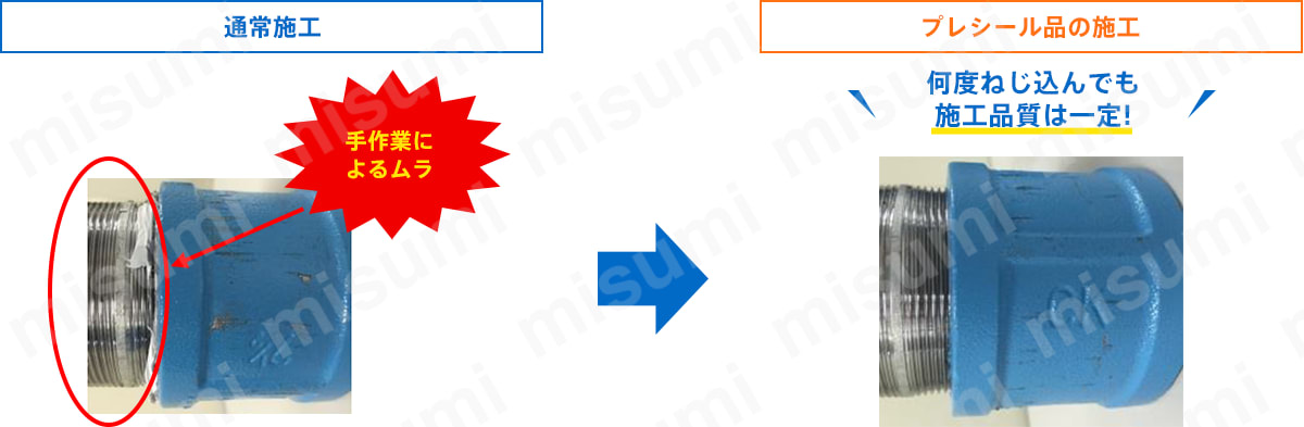 プレシールe白継手 組みフランジ:関連画像