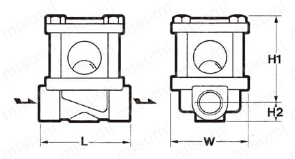 サイトチェッカー TS1型 外形図