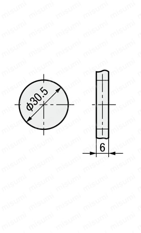 手動弁 VLM20シリーズ セレクトボタンタイプ 外形図2