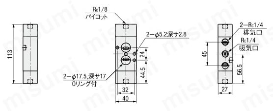 Amazon.co.jp: エア電磁弁 電磁弁 5方2位置 IP65 0.15-0.8Mpa