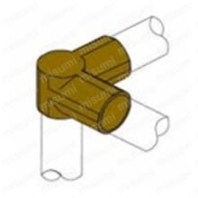 パイプフレーム用プラスチックジョイント PJ-004 使用例