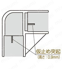 パイプフレーム用プラスチックジョイント PJ-207A 製品仕様2