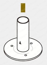 パイプフレーム用固定接続用部品 JB-202　外形図1
