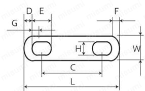 ステンレス高ナット小型 製品仕様1