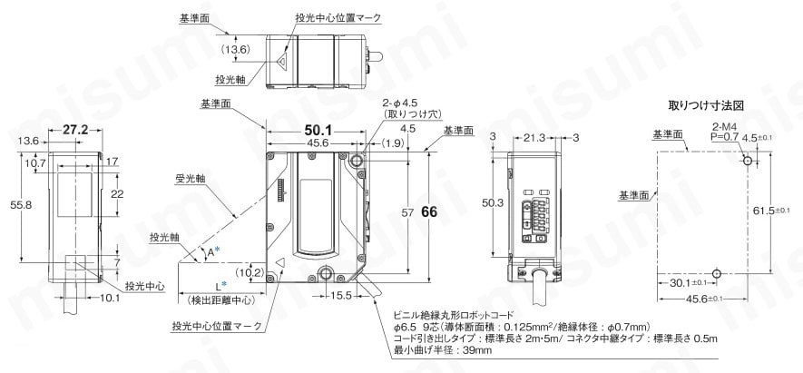 スマートセンサ アンプ内蔵形CMOSレーザセンサ ZX1 | オムロン 