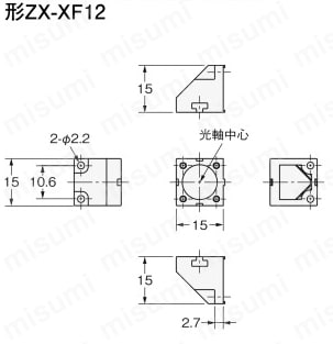 ZX-XC4A 4M | スマートセンサオプション 【ZX-L/ZX-L-N】 | オムロン 