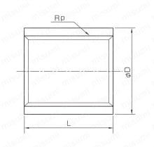 SUS-AS-RP-3/4 | ステンレス鋼製ねじ込み管継手 厚口ソケット | ＪＦＥ