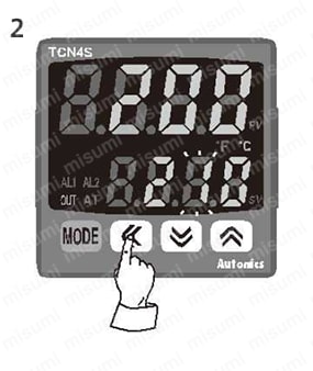 2段表示実用型 PID制御温度調節器 TCNシリーズ | AUTONICS（オート