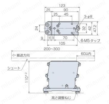 HSシリーズ 外形図2