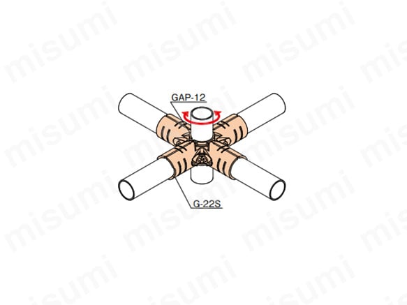 メタルジョイントセット品 GA-22S:関連画像