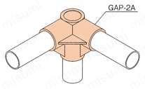プラスティックジョイント GAP-02A 使用例
