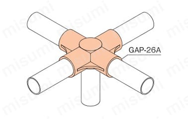 プラスティックジョイント　GAP-26A:関連画像