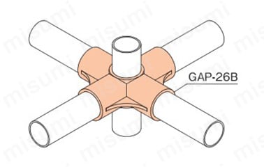プラスティックジョイント　GAP-26B:関連画像