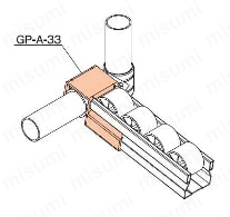 プラコンサポート 40 GP-A-33 使用例