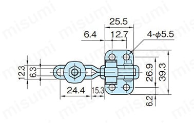 立型トグルクランプ ST-VTC202:関連画像