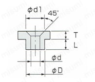 リニアガイド固定要素 リニアロック LLTA 外形図2