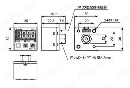 デジタルスイッチ設定型 温度調節器 T3シリーズ | AUTONICS（オート